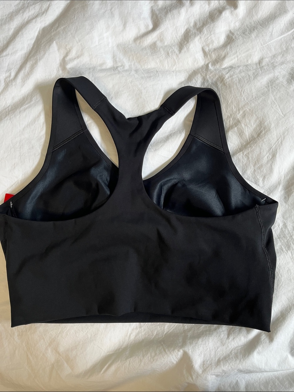 Spanx retired NWT longline medium impact sports bra very black XL racer back - Picture 5 of 5